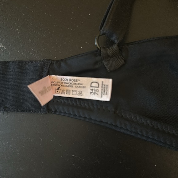 Body Rose black bra - Picture 4 of 4